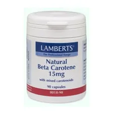 LAMBERTS NATURAL BETA CAROTENE 15mg-Caps 90 - BETA-CAROTENE στο Pharmakeio Online