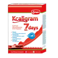 LANES KCALIGRAM 7 DAYS 7+7 δισκία Σύστημα Αδυνατίσματος 7 ημερών - Μείωση λίπους-όρεξης στο Pharmakeio Online