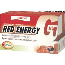 ORTIS Red Energy 18 Tabs - Ενέργεια-Τόνωση στο Pharmakeio Online