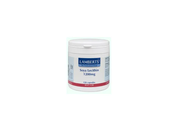 Lamberts  SOYA LECITHIN 1200mg  120 caps - Μείωση λίπους-όρεξης στο Pharmakeio Online