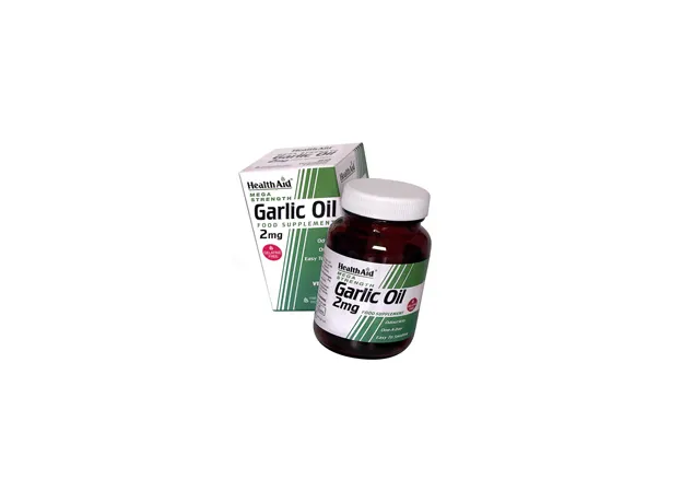 Health Aid Garlic Oil 2mg odourless vegetarian capsules 30s - Kυκλοφορικό-καρδιά στο Pharmakeio Online