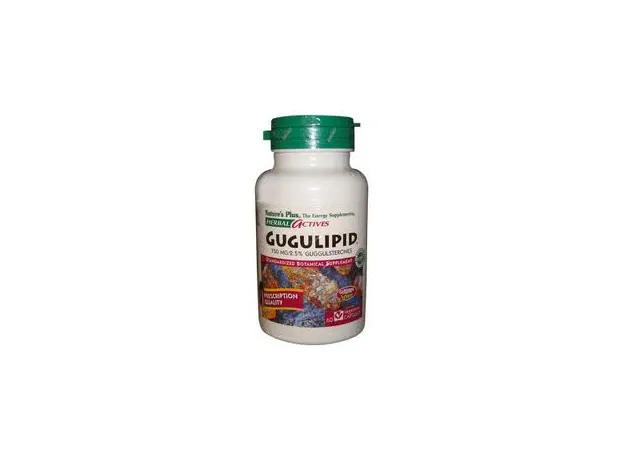 Nature's Plus Herbal Actives Gugulipid 750 mg Vcaps - Χοληστερίνη-τριγλυκερίδια στο Pharmakeio Online