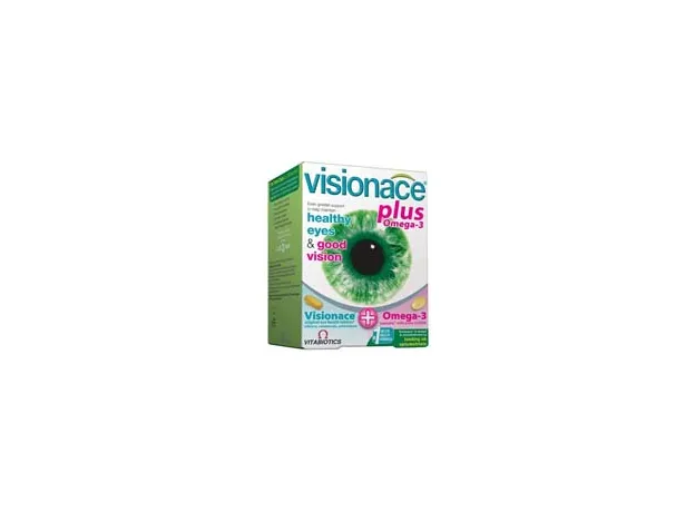 Visionace Plus Omega-3 28 tabs / 28 caps Vitabiotics - Oπτικά στο Pharmakeio Online