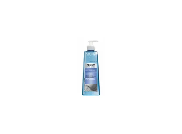 Vichy DERCOS Mineral Suave Απαλό Σαμπουάν με Ιχνοστοιχεία, 400ml οικονομική συσκευασία - Σαμπουάν στο Pharmakeio Online