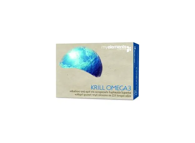 My elements Krill Omega 3 500mg 30caps - Λιπαρά οξέα- Ω3-Ω6-Ω9 στο Pharmakeio Online