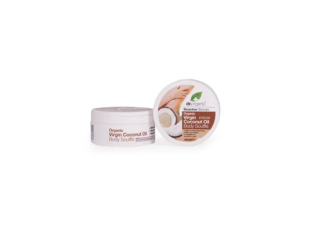 Dr.Organic Coconut Oil Body Souffle 200ml - Ενυδάτωση σώματος στο Pharmakeio Online