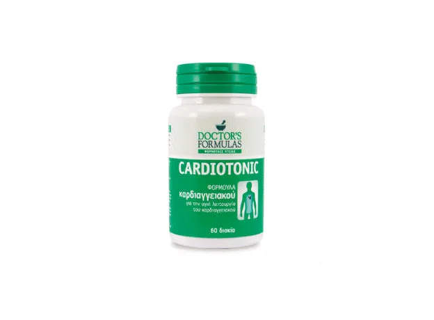 Doctor's Formula Cardiotonic Φόρμουλα Καρδιαγγειακού 60 Δισκία - Kυκλοφορικό-καρδιά στο Pharmakeio Online