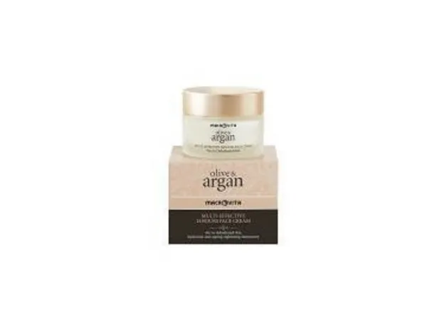 MACROVITA Olive & Αrgan Multi-effective 24hours Face Cream για ξηρό έως αφυδατωμένο δέρμα 50ml - Ξηρό δέρμα στο Pharmakeio Online