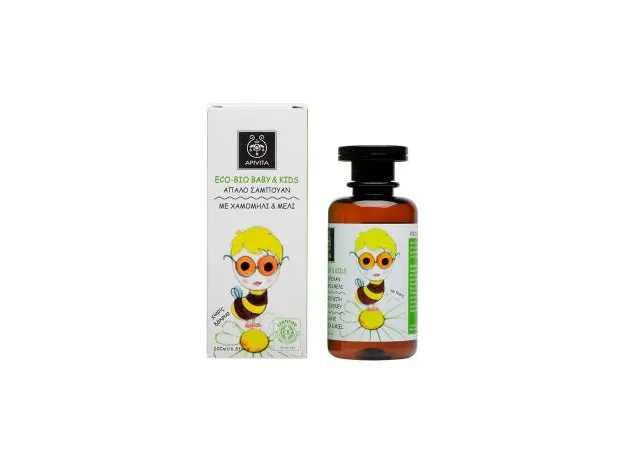 Eco-Bio Baby Kids Σαμπουάν+ Αφρόλουτρο 200ml APIVITA - Αφρόλουτρα-σαμπουάν στο Pharmakeio Online